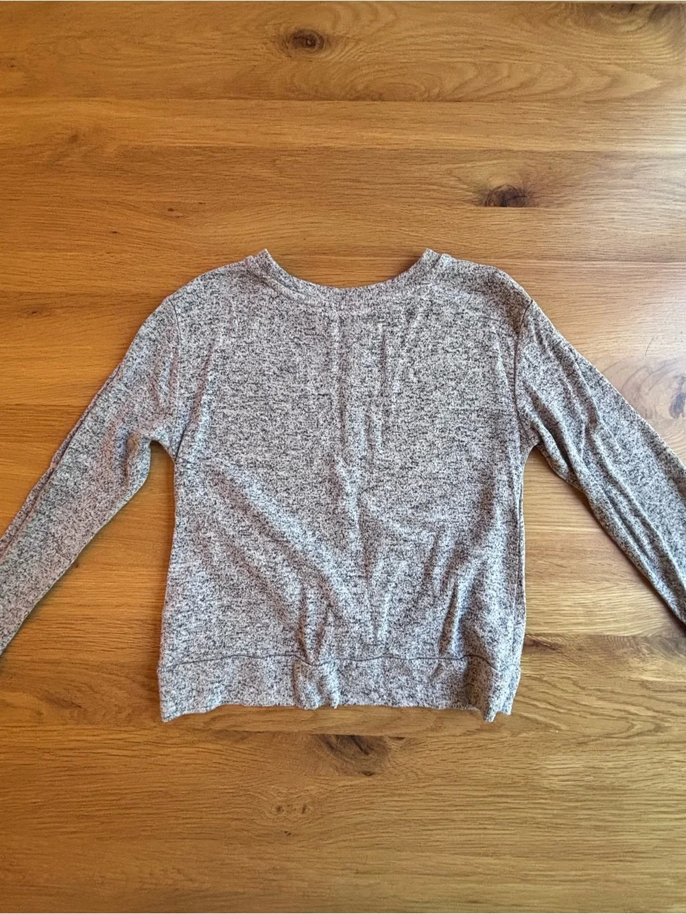 GAP Kids Grey Marled Knit Top